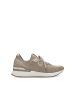 Tamaris Schnürschuhe in IVORY METALLIC