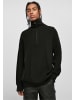 Urban Classics Half-Zip in schwarz