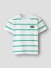 name it Kurzarm Rundhals T-Shirt Nmmfritz in bright white