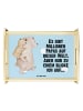 Mr. & Mrs. Panda Sofa Tablett Papa Bär mit Spruch in Blau Pastell