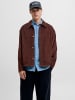 Jack & Jones Overshirt in Deep Mahogany