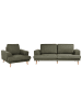 Beliani 2-tlg Sitzgruppe KILDAL in Grün