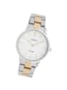 Oozoo Analog-Armbanduhr Oozoo Vintage Series silber, rosegold mittel (ca. 38mm)