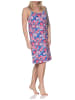 NORMANN Ärmelloses Spaghetti Träger Nachthemd floralem print 125 215 225 in marine