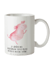 Mr. & Mrs. Panda Kaffeetasse Axolotl Tanzen mit Spruch in Weiß
