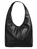 piké Shopper echt Leder in schwarz