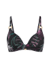 Triumph Bügel-Bikini-Top Red Label Summer Tropics in black combination