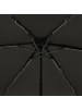 Knirps Schirm für Damen in schwarz