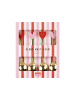 Blond Amsterdam Teelöffel Set Herzen in Rot - 14cm