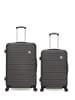 BlueStar 2 tlg. Kofferset LONDON in Anthrazit (95L/64L)