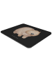 Mr. & Mrs. Panda Mouse Pad Wombat ohne Spruch in Schwarz