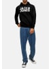 Jack & Jones Sweatshirt / Hoodie Corp in Schwarz / weiß
