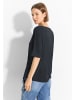 Cecil Jersey T-Shirt in Schwarz