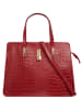 Cluty Handtasche echt Leder in rot