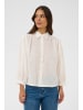 Kaffe Langarm - Hemd KAgabriela Baggy fit in Chalk