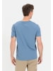 Camel Active T-Shirt mit Print aus nachhaltigem Organic Cotton in Blau