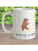 Mr. & Mrs. Panda Tasse Bär Träume mit Spruch in Weiß