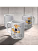 Mr. & Mrs. Panda Teetasse Juristin Humor mit Spruch in Grau Pastell