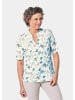 GOLDNER Schönes Druckshirt in trageangenehmer Qualität in thymian / gemustert