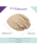 styleBREAKER Feinstrick Beanie Mütze in Beige