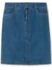 sheego Jeansrock in blue denim