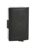 Strellson Carter c-two Kreditkartenetui RFID Schutz Leder 7 cm in black