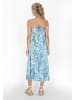 IZIA Women Dress in blue multicolor
