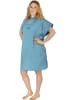 normani Mikrofaser Badeponcho für Erwachsene Camuy in Blau