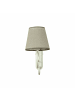 Licht-Erlebnisse Wandlampe (B)18 x (H)35 cm in Weiß Beige