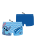 Spiderman Lilo & Stitch Schwimm-Boxershorts – Bequeme Badeshorts für Kinder in Blau