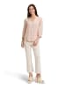 CARTOON Casual-Bluse mit Raffung in Cream/Rosé