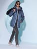 creation L Steppjacke in rauchblau