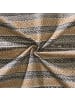 Erwin Müller Jacquard, Baumwollmischung, Gewebt Kissenbezug in schwarz-beige