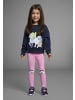Kidsworld Leggings in altrosa/ringel