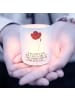 Mr. & Mrs. Panda Teelichthalter Blume Mohnblume mit Spruch in Transparent