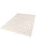 Atticgo Kurzflor-Teppich SNOWY in weiß