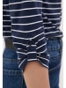 Finn Flare Langarmshirt Streifen in dark blue