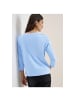 Cecil Langarmshirt in sporty light blue