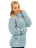 Reichstadt Damen Regular Fit Fleecejacke Kuschelige in Mint