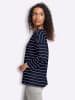 Heine Shirt in marine-taubenblau-geringelt