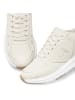 LASCANA Sneaker in beige/goldfarben