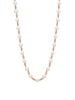faina Women Necklace in Gold White