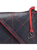MYWALIT Umhängetasche Leder 25 cm blue