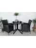 ebuy24 Gartenstuhl Knick Schwarz 2er Set