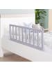 roba Bettschutzgitter 90 cm Holz taupe/grau Rausfallschutz