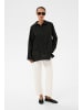 PART TWO Langarm - Hemd AnnalinePW Lockere Passform in Black