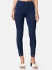 Nur Die  7/8-Leggings Relax & Go mit Spitze in Blau