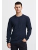 BLEND Strickpullover BHZap in Mittelblau