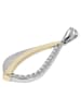 Adeliás Damen Anhänger aus 925 Silber mit Zirkonia in silber