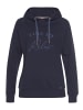 LASCANA Kapuzensweatshirt in marine